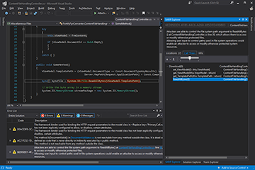 Visual Studio extension